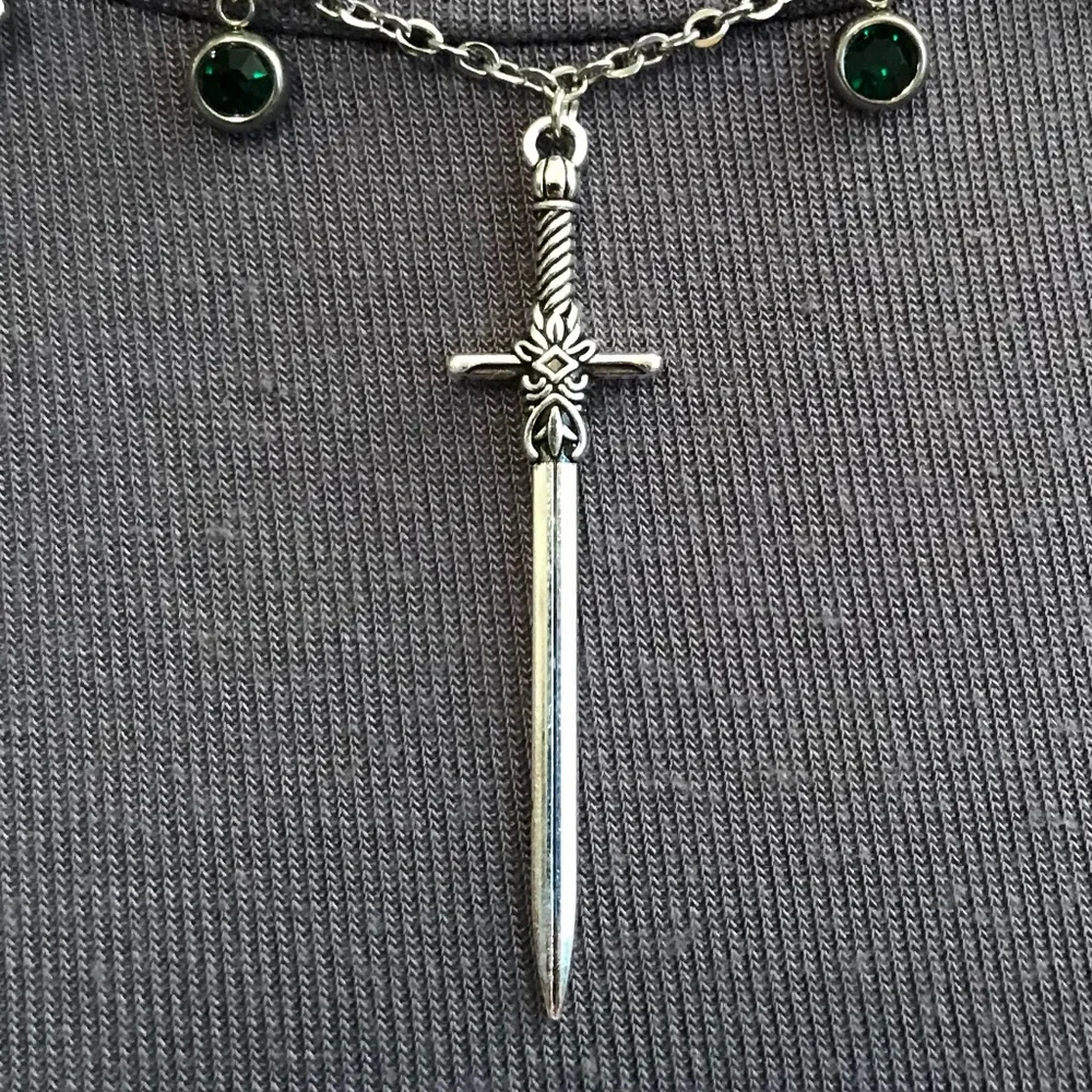 Éowyn's Necklace Lord of the Rings Warrior of Rohan Handmade Necklace, Sword - Picture 5 of 16